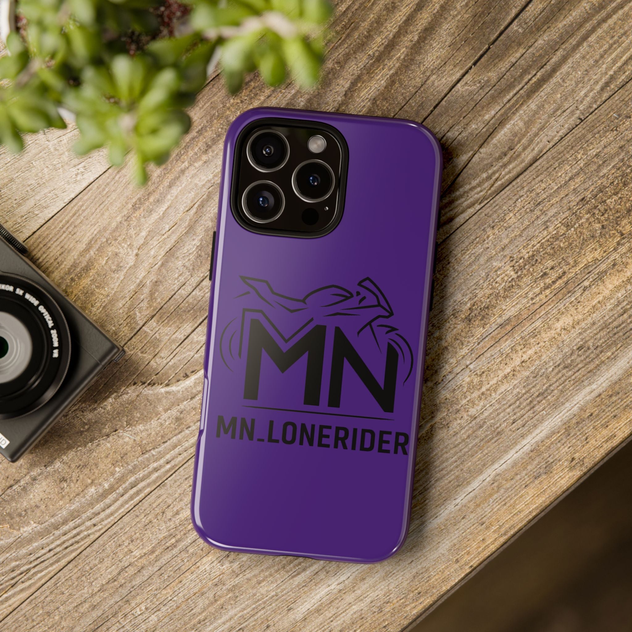 MN_Lonerider- Purple Phone Case