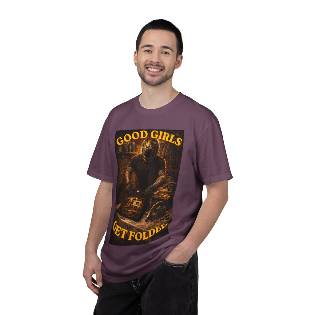 TheTattedBiker- Domesticated Tatted Get Folded T-Shirt