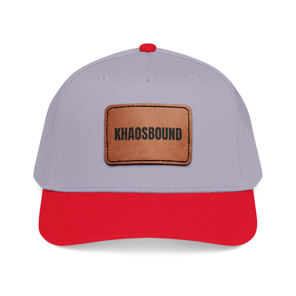 Khaosbound- Leather Patch Baseball Cap