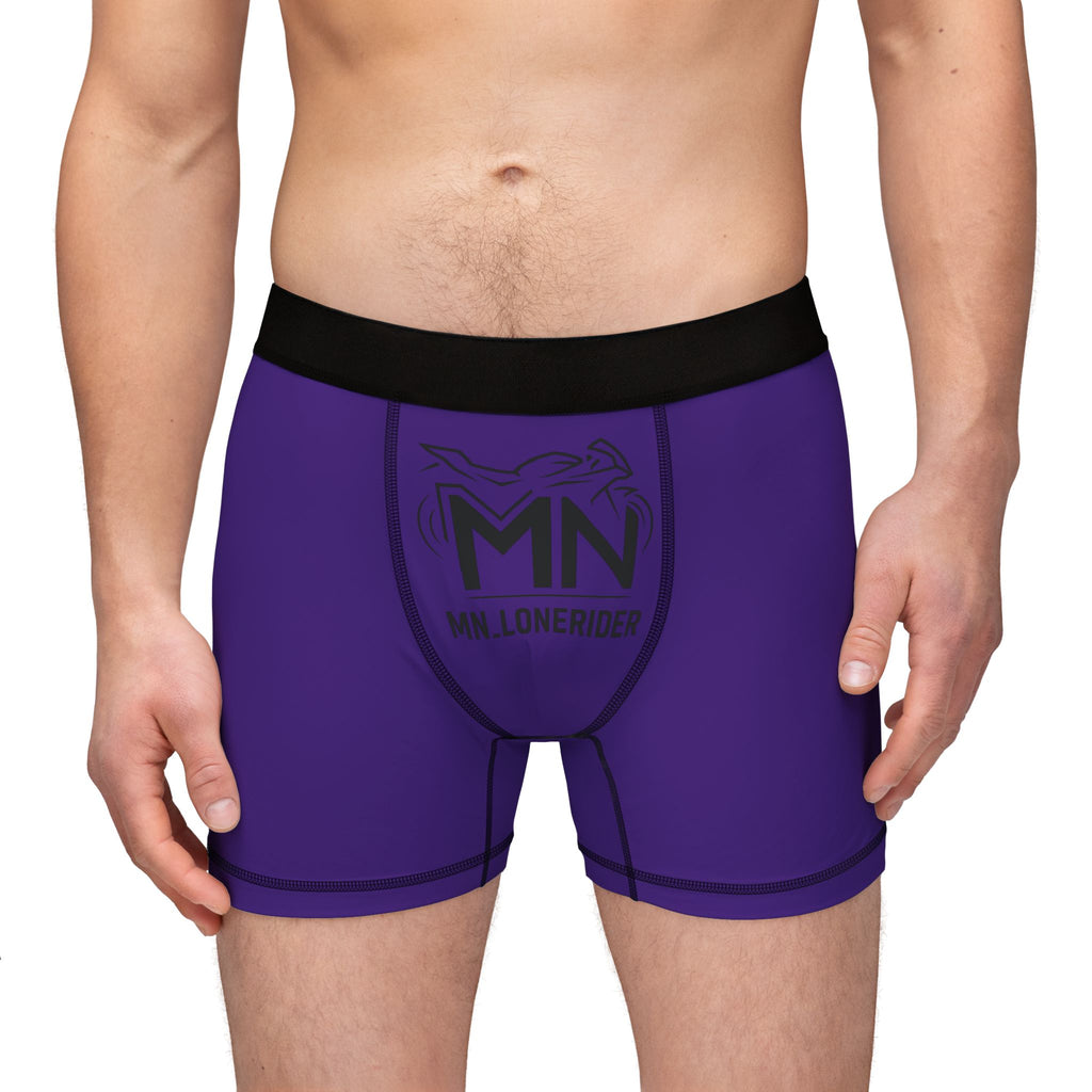 MN_Lonerider Purple Branded Men's Boxer