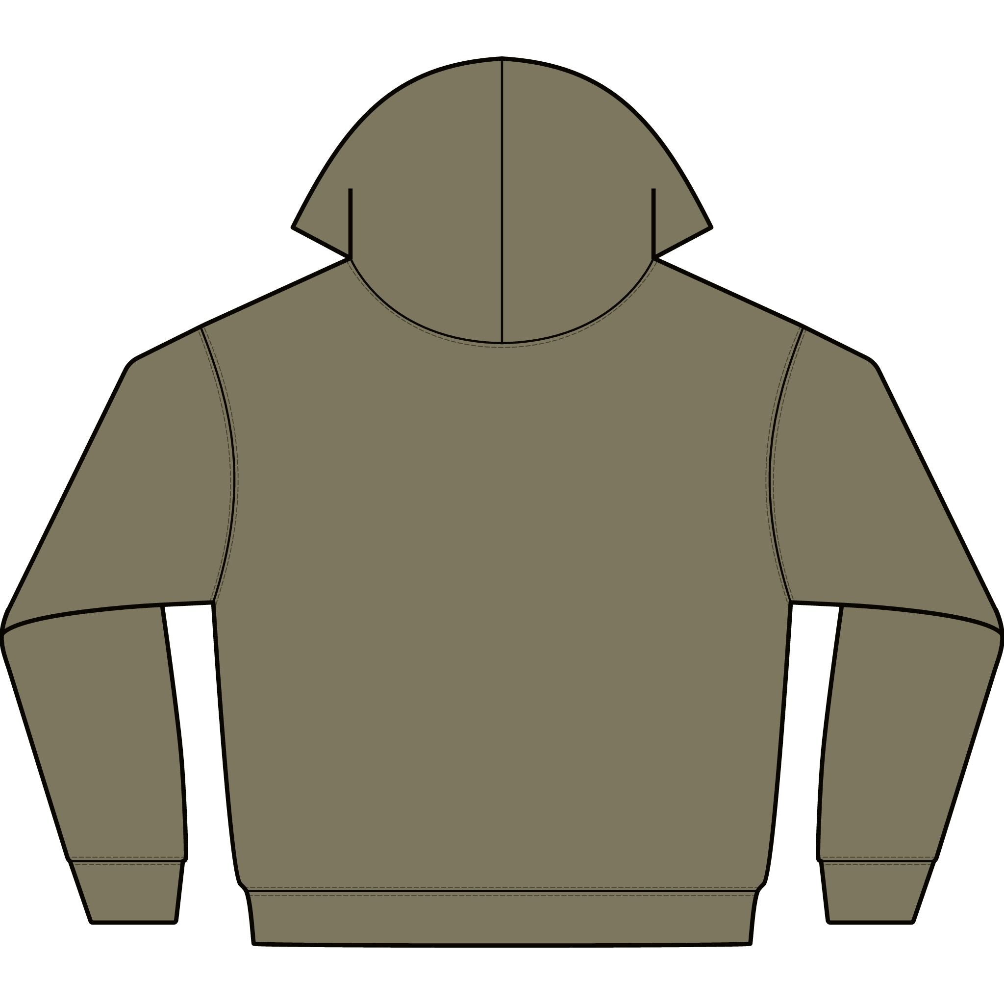 Darkness Hoodie — Minimalist Gothic Graphic Hooded Sweatshirt