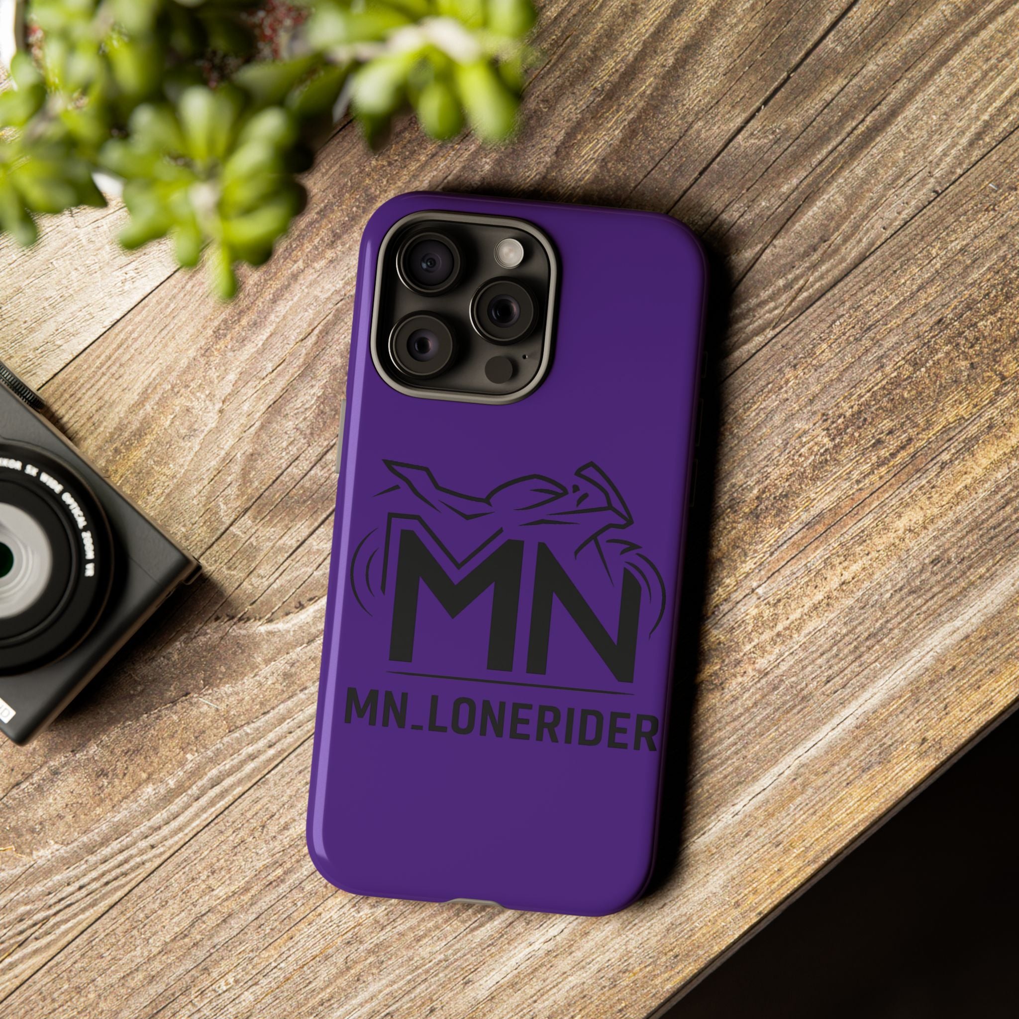 MN_Lonerider- Purple Phone Case