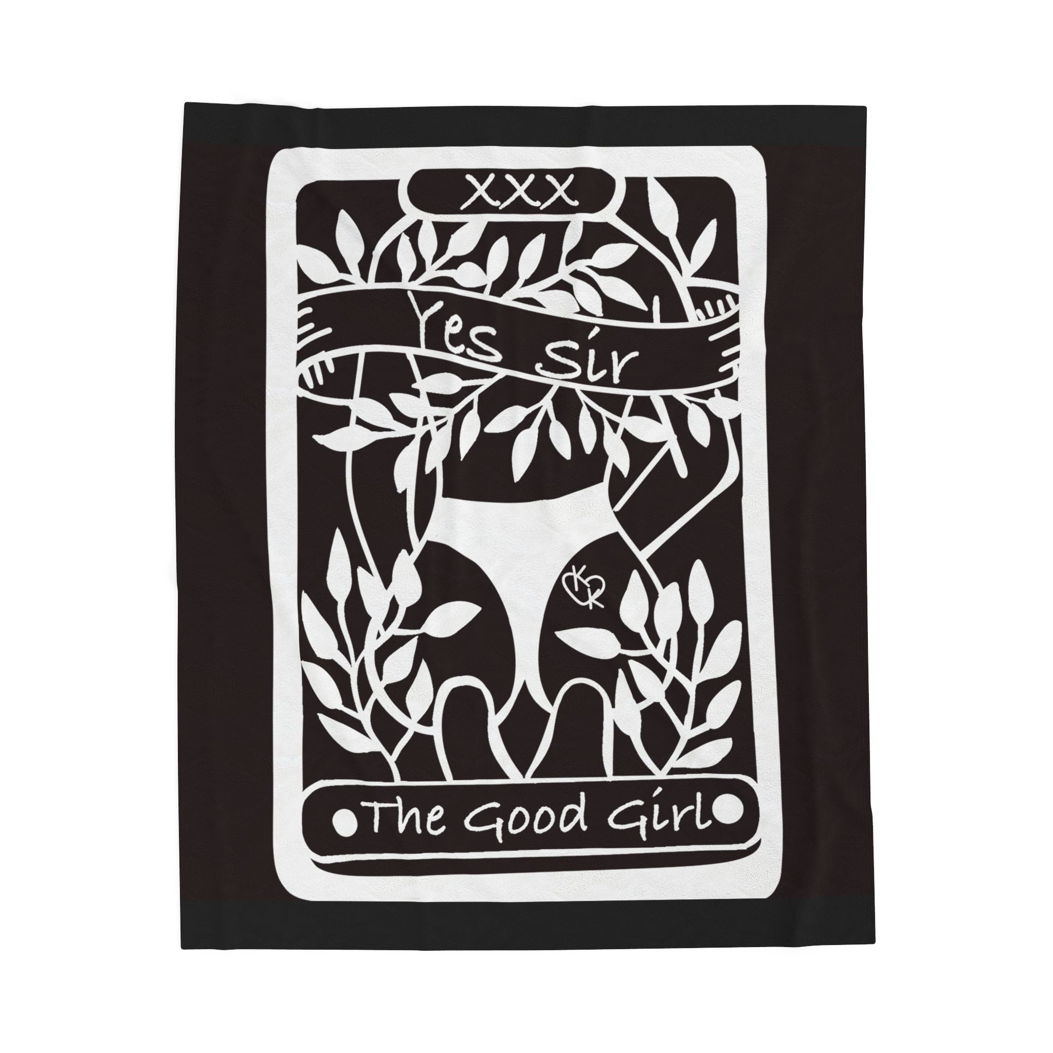 The Good Girl Throw Blanket