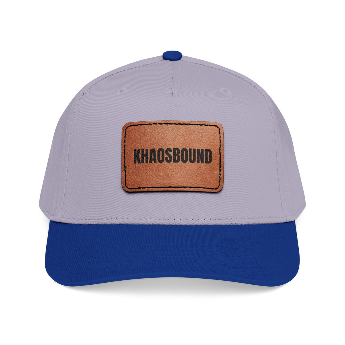 Khaosbound- Leather Patch Baseball Cap