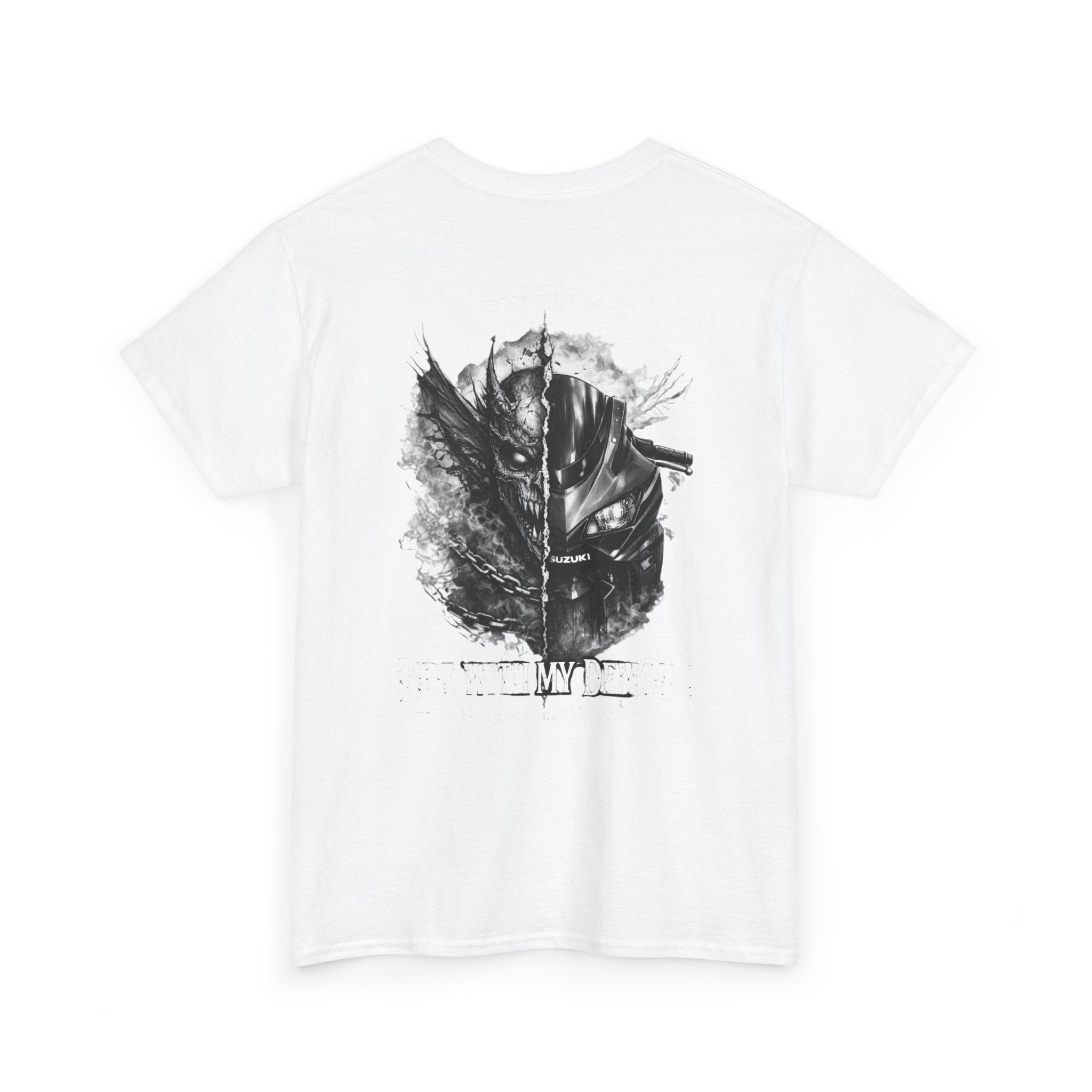 Gixxerdemon666- Plus Size Ride with my Demons Tee
