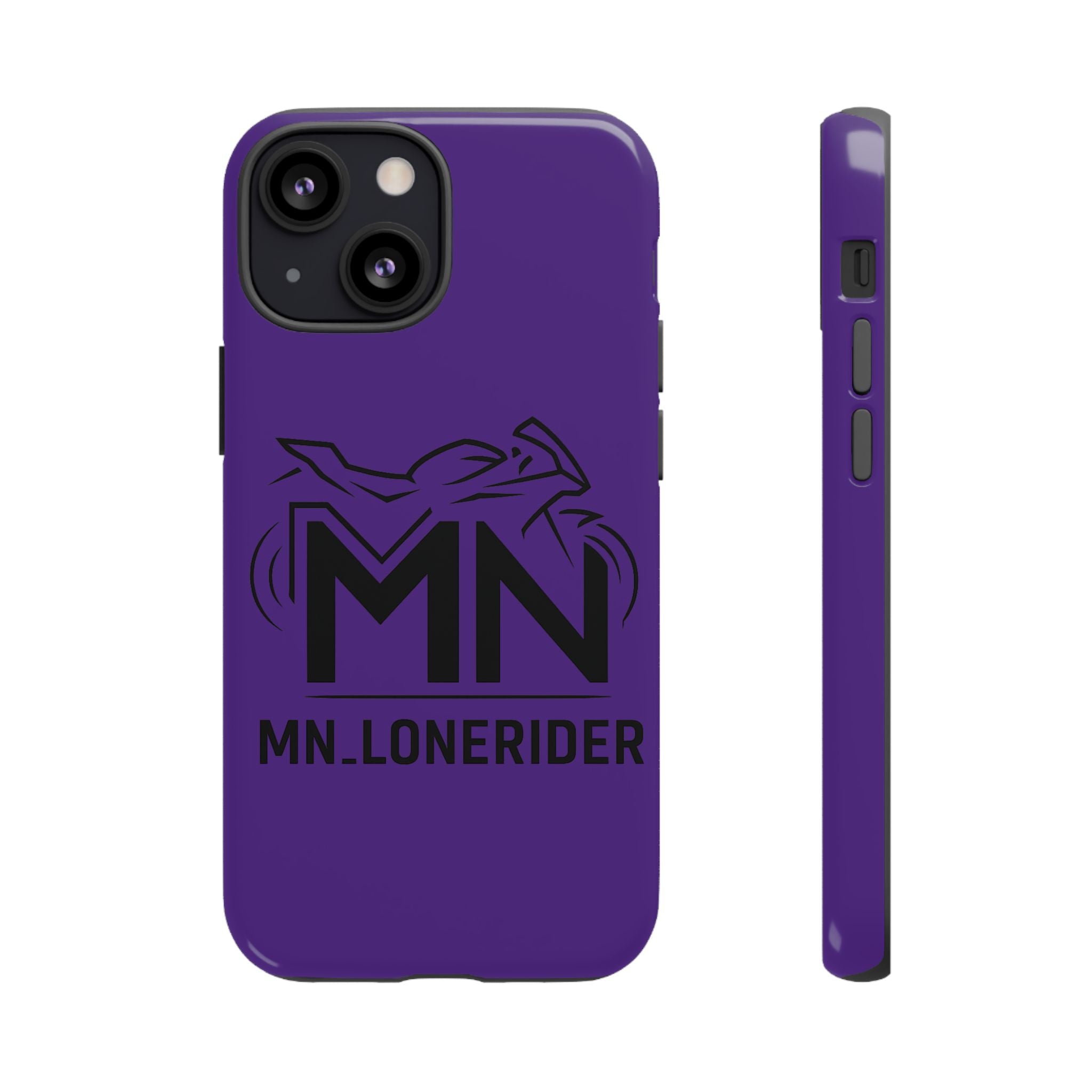 MN_Lonerider- Purple Phone Case